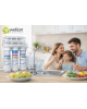 Wellon Inline Filter Set | Sediment + Pre Carbon + Post Carbon | 3 Stage RO Protection System